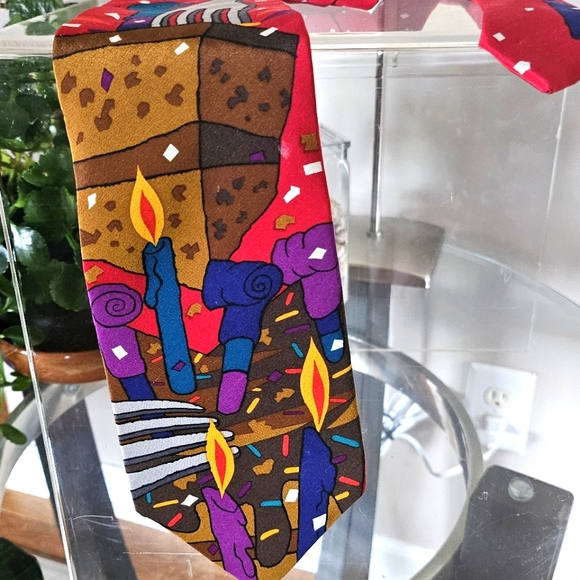 BIRTHDAY BY THE BEATLES 1968 Apple Corps Limited SILK TIE - Picture 3 of 7